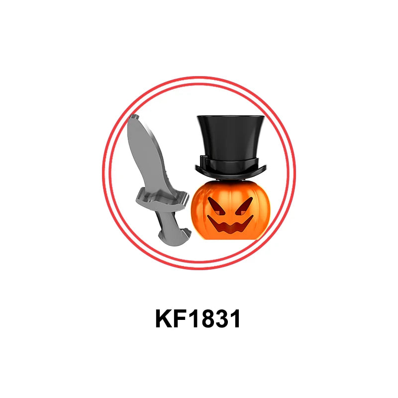 Halloween Horror Building Blocks – Mini Figure Set