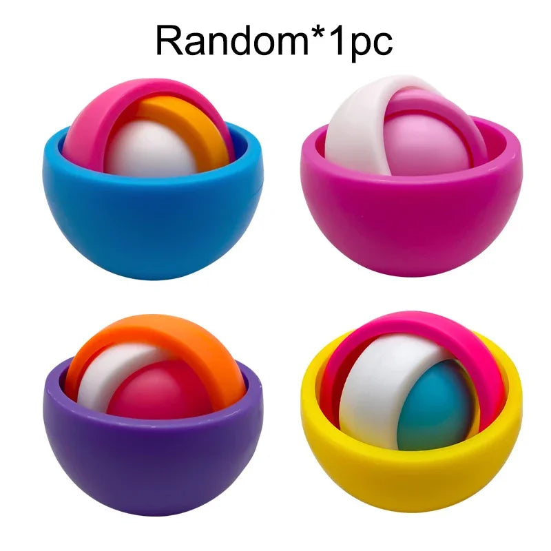 3D Rotation Ball Fidget Toy – Gyro Spinner Sensory Toy