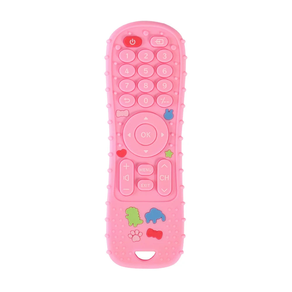 Silicone Baby Teether – TV Remote Shape Sensory Chew Toy