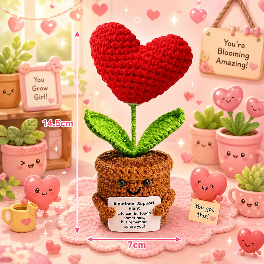 Crochet Pocket Hug – Handmade Knitted Plush Doll
