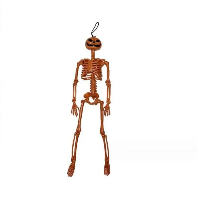 Halloween Skeleton Decoration – Posable Horror Prop for Haunted Displays