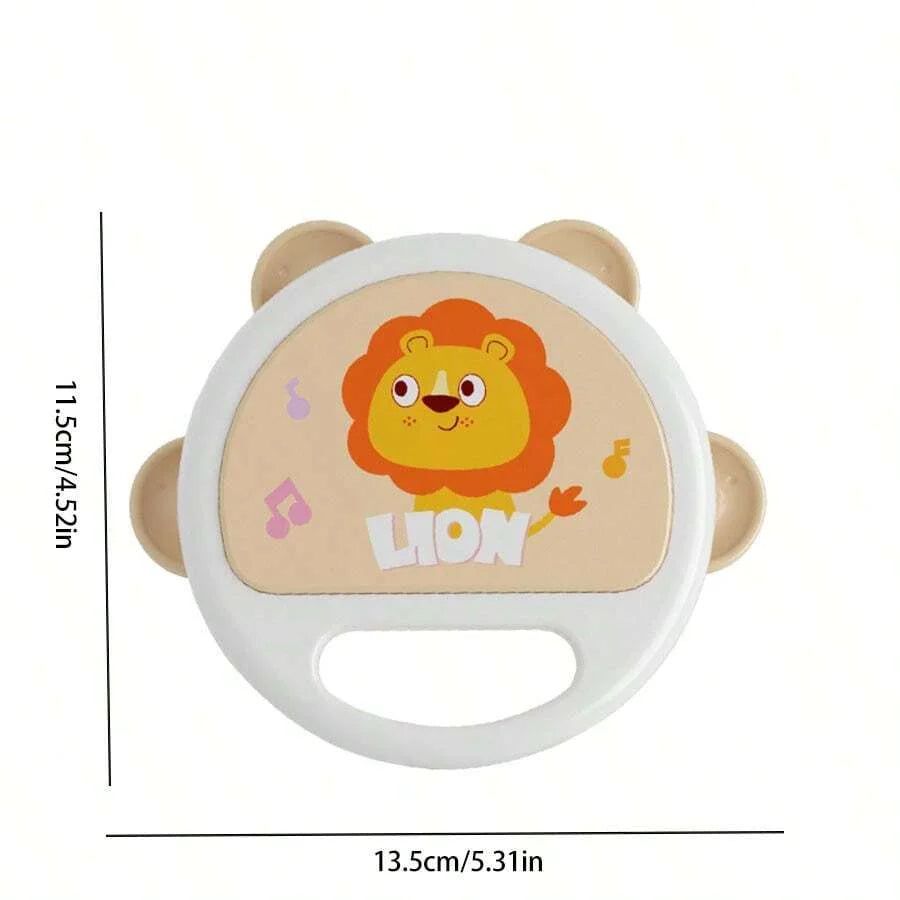 Baby Tambourine – Animal-Shaped Kids Percussion Instrument