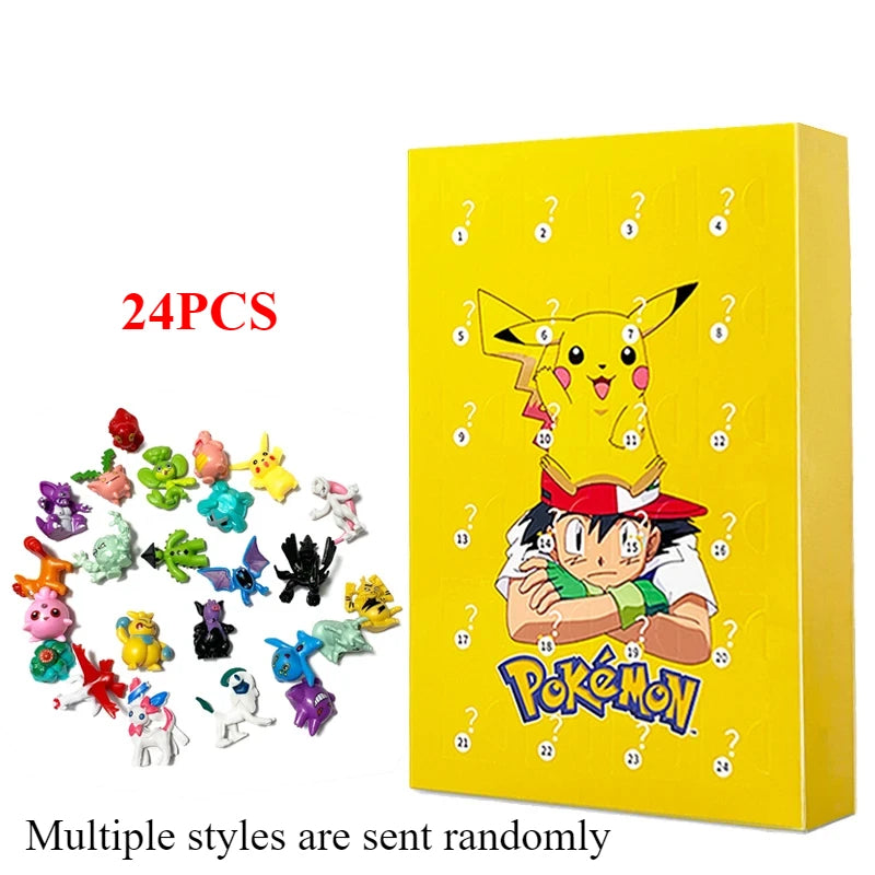 Anime Mini Figures – 24-Piece PVC Collectible Surprise Set
