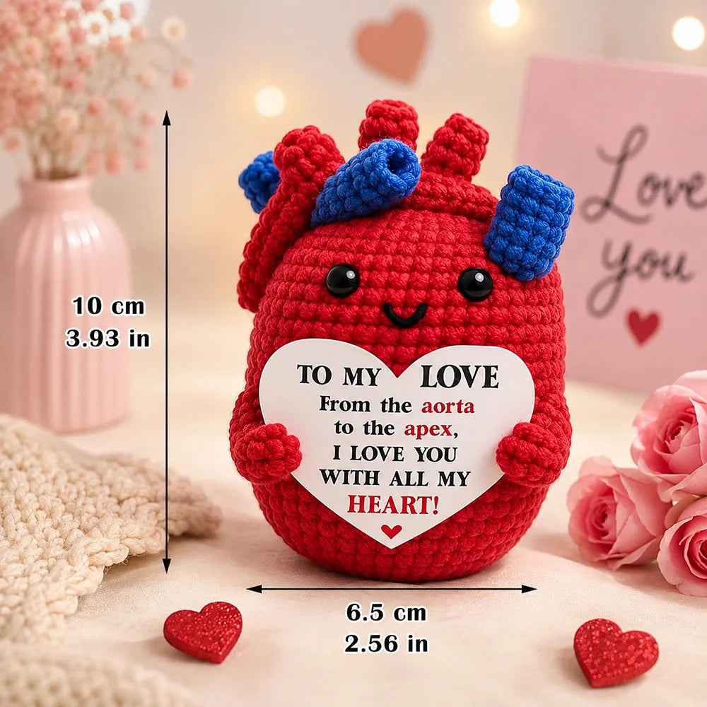 Crochet Pocket Hug – Handmade Knitted Plush Doll