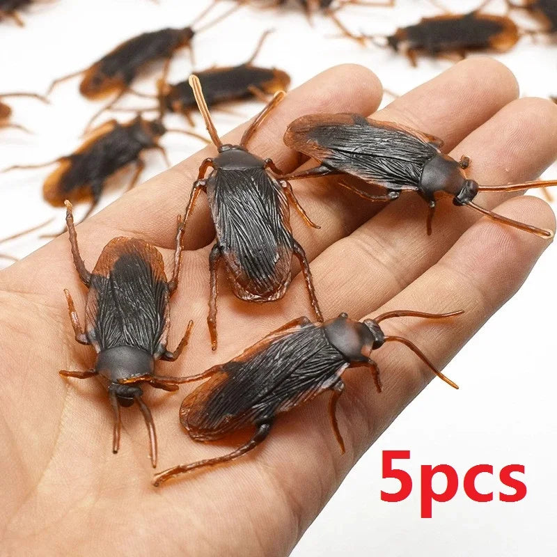 Halloween Cockroach Prank Toy – Fake Bug Props