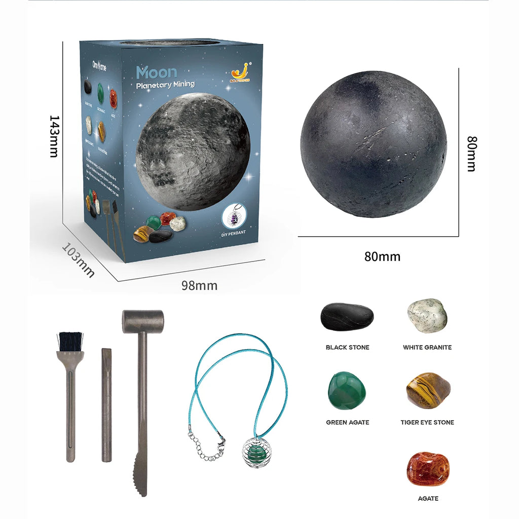 Planet Dig Kit | Solar System Mining & Science Exploration Toy
