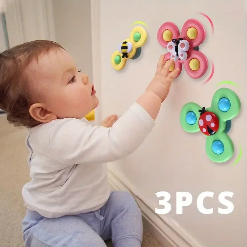 Suction Cup Spinner Toy – Interactive Baby Spinning Activity