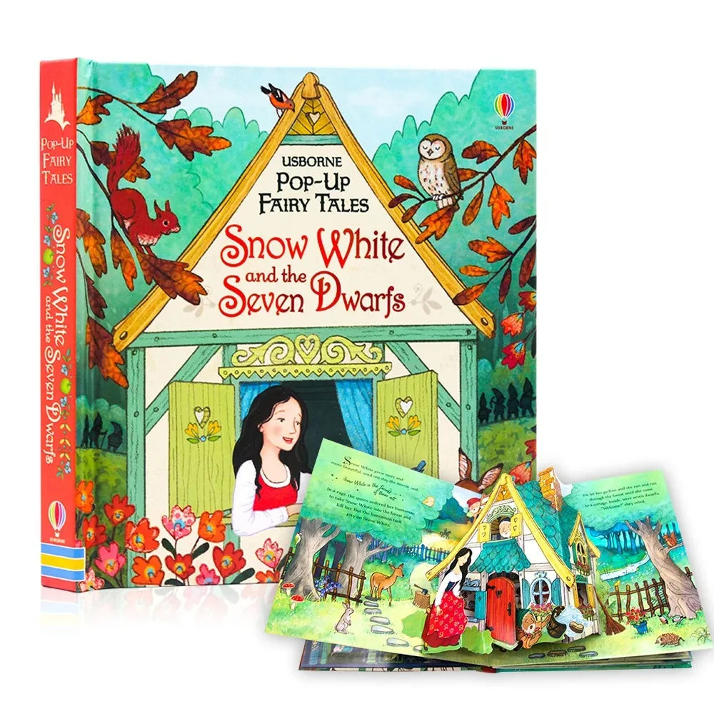 Pop Up Book for Kids – 3D Fairy Tale Bedtime Learning Book