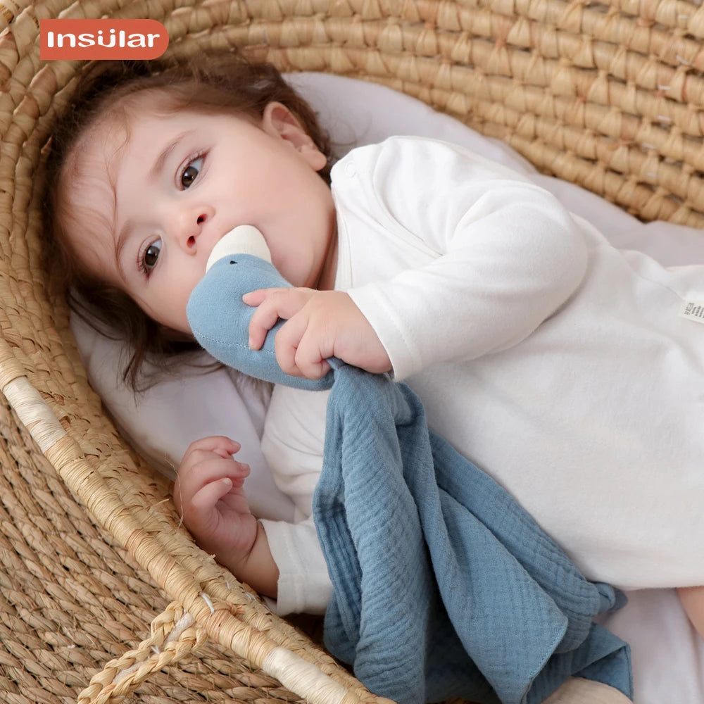 Baby Comfort Blanket – Soft Animal Lovey Cuddle Toy