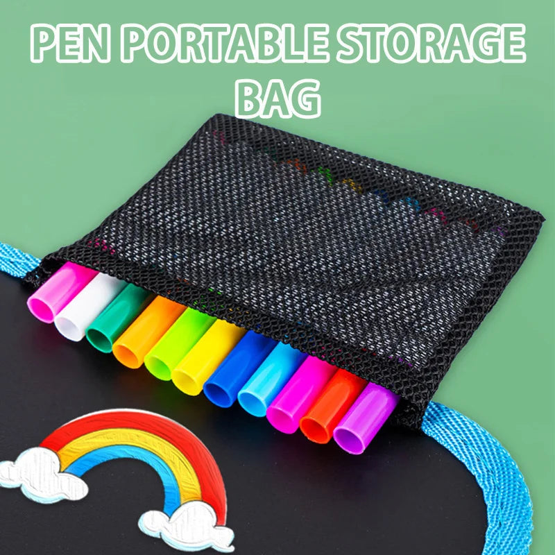 Reusable Drawing Book for Kids – Erasable Doodle Pad with Drawing Pens