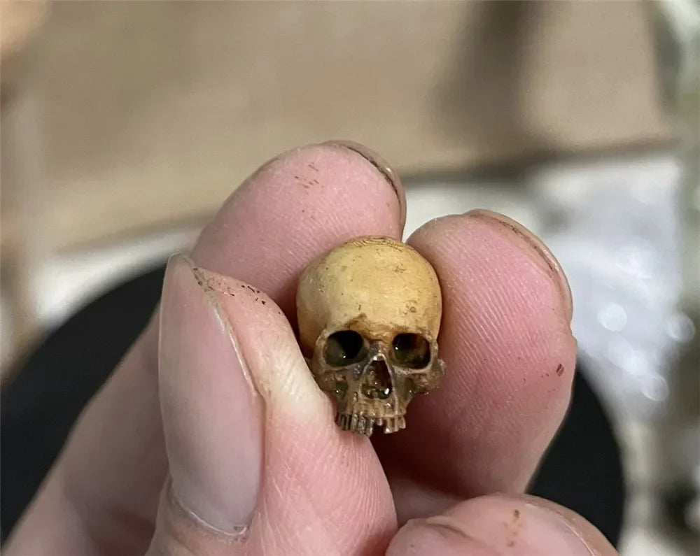 Miniature Skull – Tiny Halloween Decor Model
