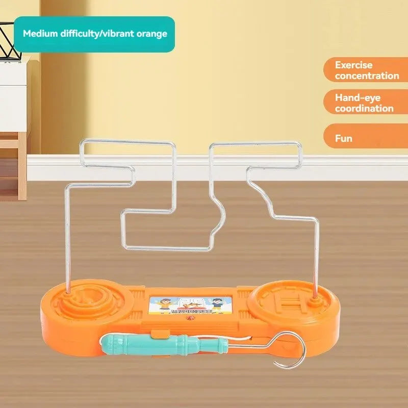 Electric Maze Game for Kids – Interactive Wire Loop Puzzle Toy