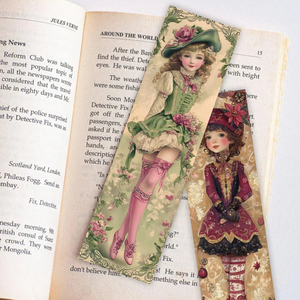 Decorative Bookmarks 32pcs Walnut Reading Bookmarks Set