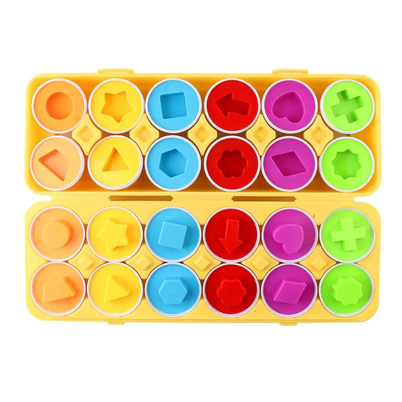 Montessori Games Baby Toy Smart Egg Shape Match Puzzle For Kids  Baby Development Toy Educational Toy For Children 1 2 3 4 Year