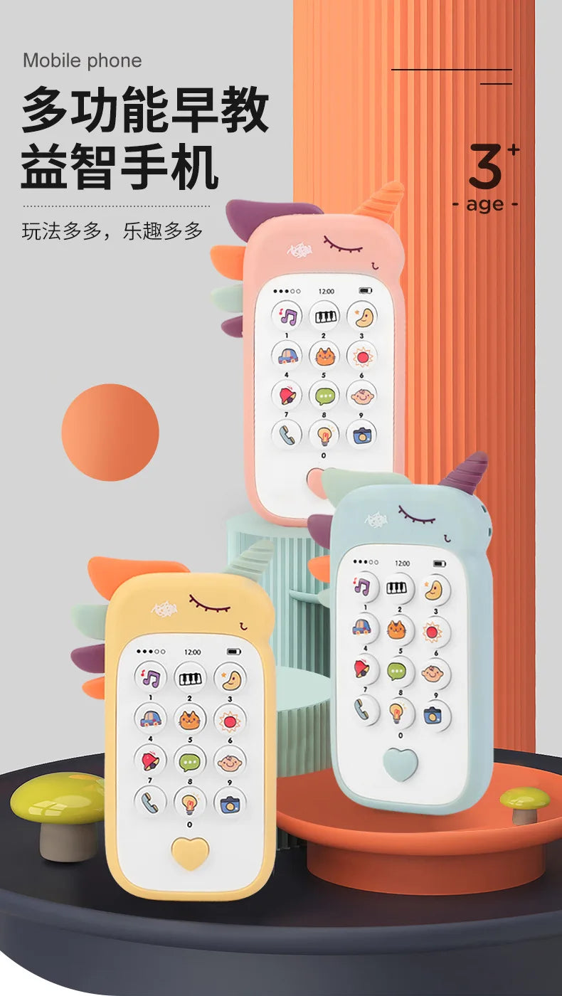 Baby Phone Toy – Musical Pretend Phone for Kids