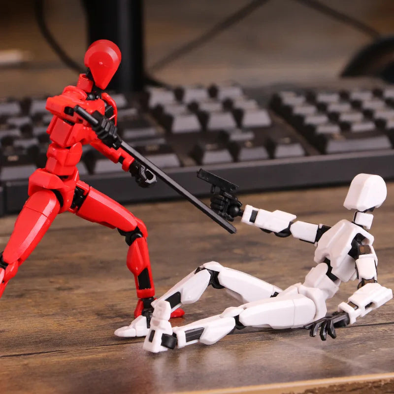 Movable Robot Figure – Multi-Jointed 3D Printed Model