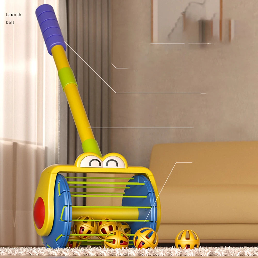 Ball Launcher Toy, Interactive Catching & Coordination Game