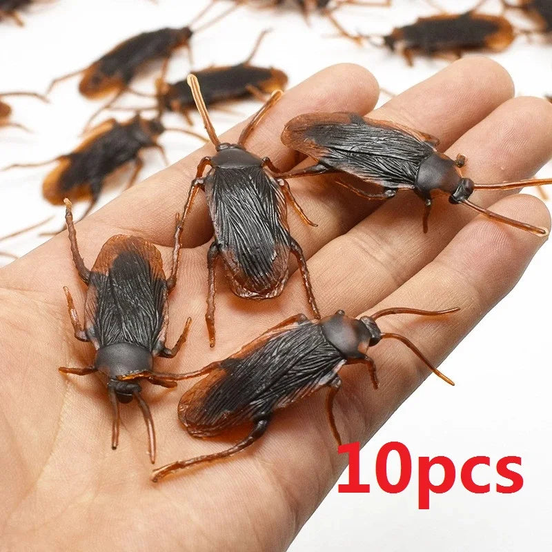 Halloween Cockroach Prank Toy – Fake Bug Props