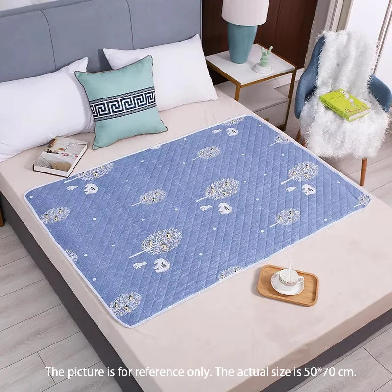 Washable Waterproof Bed Pad