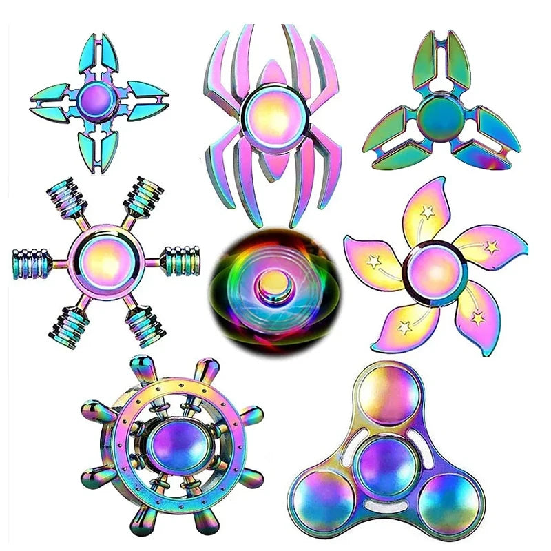 Metal Fidget Spinner Fingertip Gyro Alloy Hand Spinner Toy