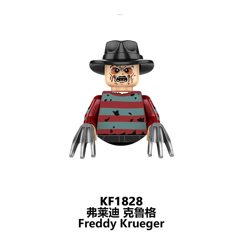 Halloween Building Blocks Horror Mini Figure Brick Set