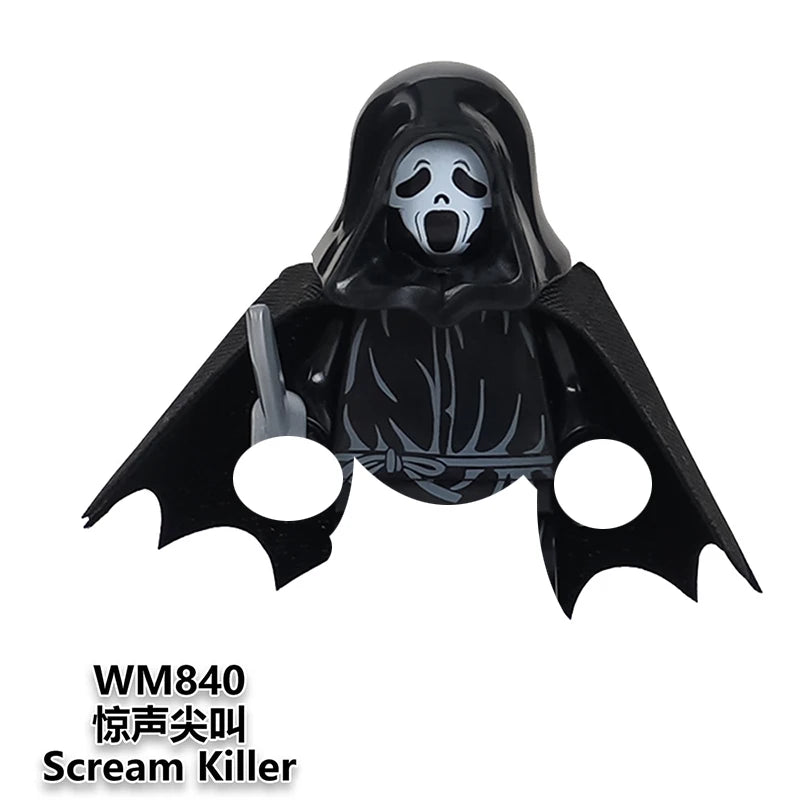 Halloween Building Blocks Horror Mini Figure Brick Set