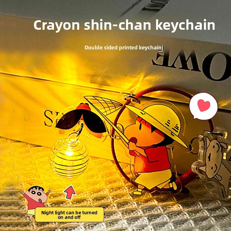 Anime Acrylic Keychain – Character Backpack Accessory