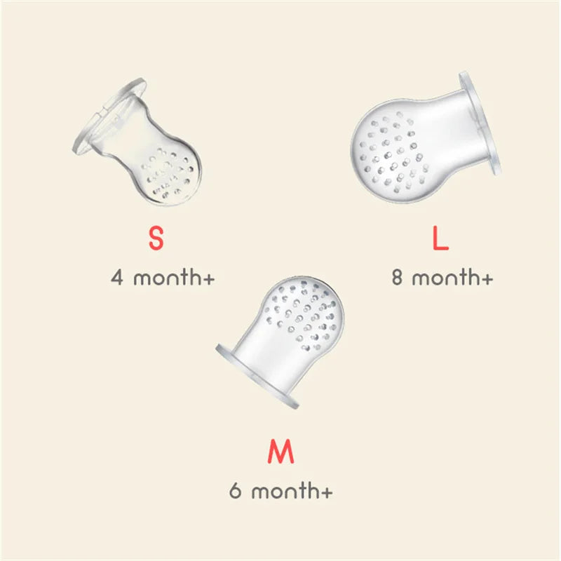 Baby Food Feeder – Silicone Fruit Nibbler & Teether