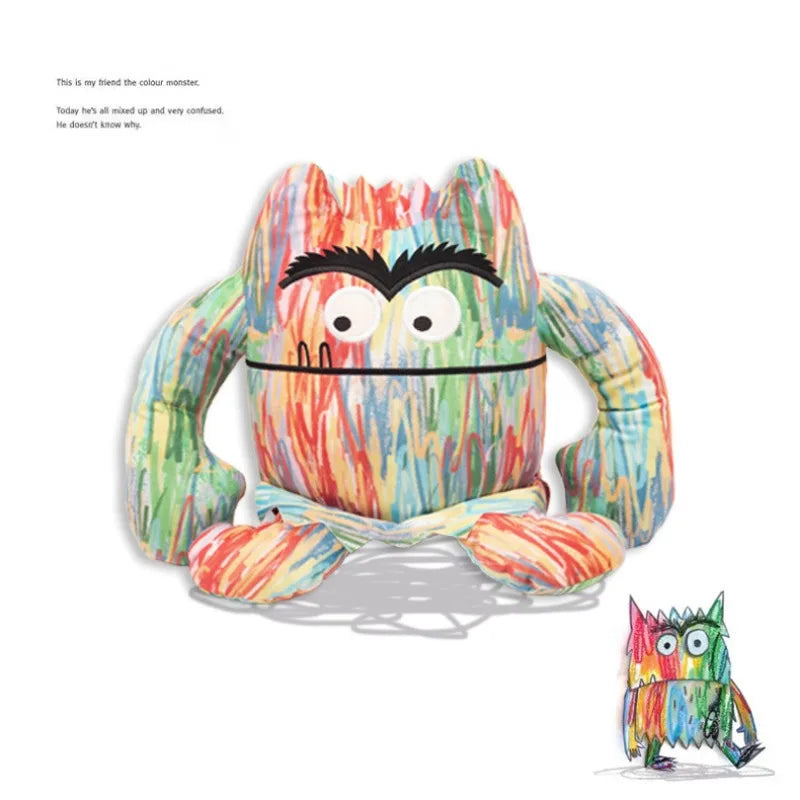 Emotional Monster Plush Toy – Big Mouth Stuffed Doll